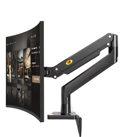 North Bayou G45 Gas Spring Monitor Arm 22–40 Inch 2–12kg – Desktop Mount