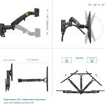 North Bayou F150 Wall Mount 17–35 Inch 3–12kg – Monitor Arm - Image 6
