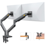 F160 Dual Gas Strut Monitor Mount 17–27 Inch 2–9kg Each – Dual Arm - Image 4