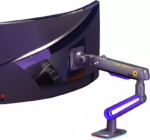NB NORTH BAYOU G70 RGB 22-70 Inch – Gaming Monitor Stand Arm - Image 2