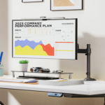 North Bayou H100 22-35 Inch 2-12kg – Monitor Desk Stand - Image 4