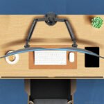 North Bayou H180 Dual 17-27 Inch – Dual Monitor Desk Stand - Image 2