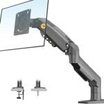 NB North Bayou Monitor Arm for 17-30 inch Screen Monitor Stand Height Adjustable Monitor Mount Bracket Full Motion Gas Spring VESA 75/100mm Weight 2-9kg