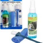 Zerfa Screen Display 3 in 1 Screen Cleaning kit with Spray Cloth Brush Clean Tool for Laptop, Computer, Mobiles, LCD, LED Screen Cleaner (3 in 1 Screen Cleaning Spray with Cloth Brush Clean Tool)