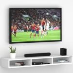 Anikaa Cruze Engineered Wood Wall Mount TV Unit/TV Stand/Wall Set Top Box Stand/TV Cabinet/TV Entertainment Unit (White)(Ideal for 32-40 Inch)(D.I.Y)