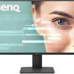 BenQ Gaming GW2491 23.8" FHD 1920x1080 100Hz IPS Eye-Care Monitor, HDMI, DisplayPort, Ultra Slim Bezel, TUV-Certified, Flicker-Free, Low Blue Light Plus, Eye-CareU Technology, Black, 3 Year Warranty
