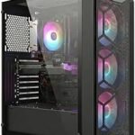 STGsivir Fixed Gamer PC, Gaming Computer, GeForce RTX 3060 12GB GDDR6, Ryzen 5 5500 to 4.2GHz, 16GB DDR4 RAM, 512GB SSD, WiFi 6, BT 5.0, Fan RGB x3, Windows 11 Pro