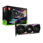 MSI GeForce RTX 4070 Ti GAMING X TRIO 12G Graphics Card, 12GB GDDR6X