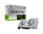 MSI GeForce RTX 5060 Ti 8G VENTUS 2X OC WHITE PLUS Graphics Card, 8GB GDDR7